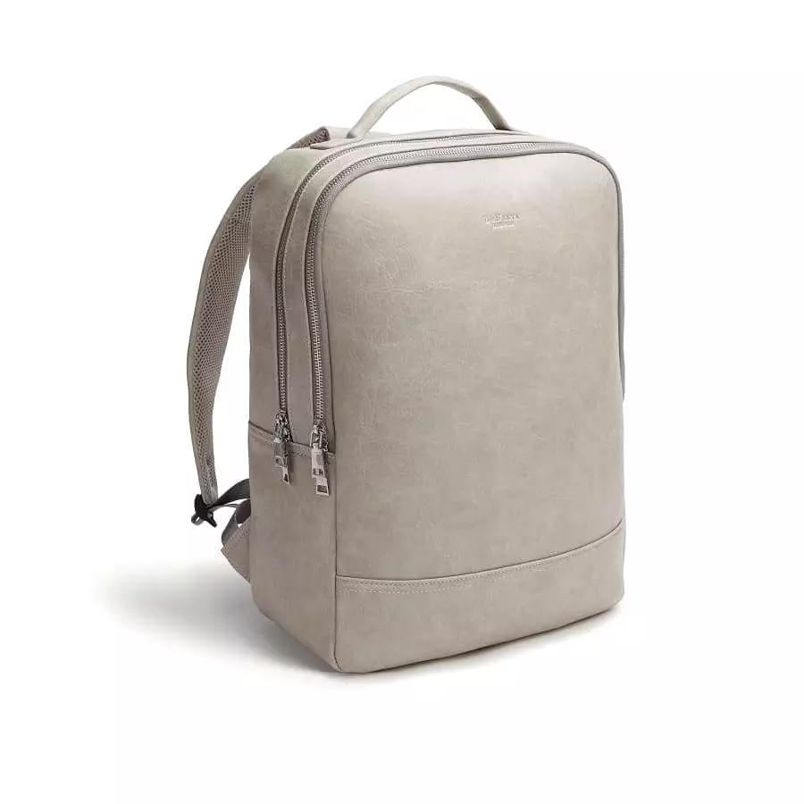 Acacia Vegan Laptop Backpack | Grey