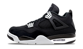 Air Jordan 4 Retro SE Black Canvas