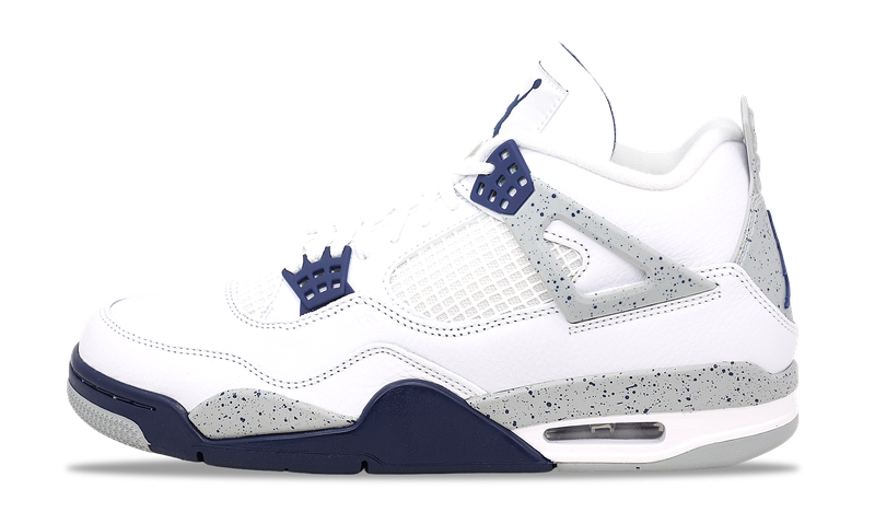 Air Jordan 4 Retro White Midnight Navy