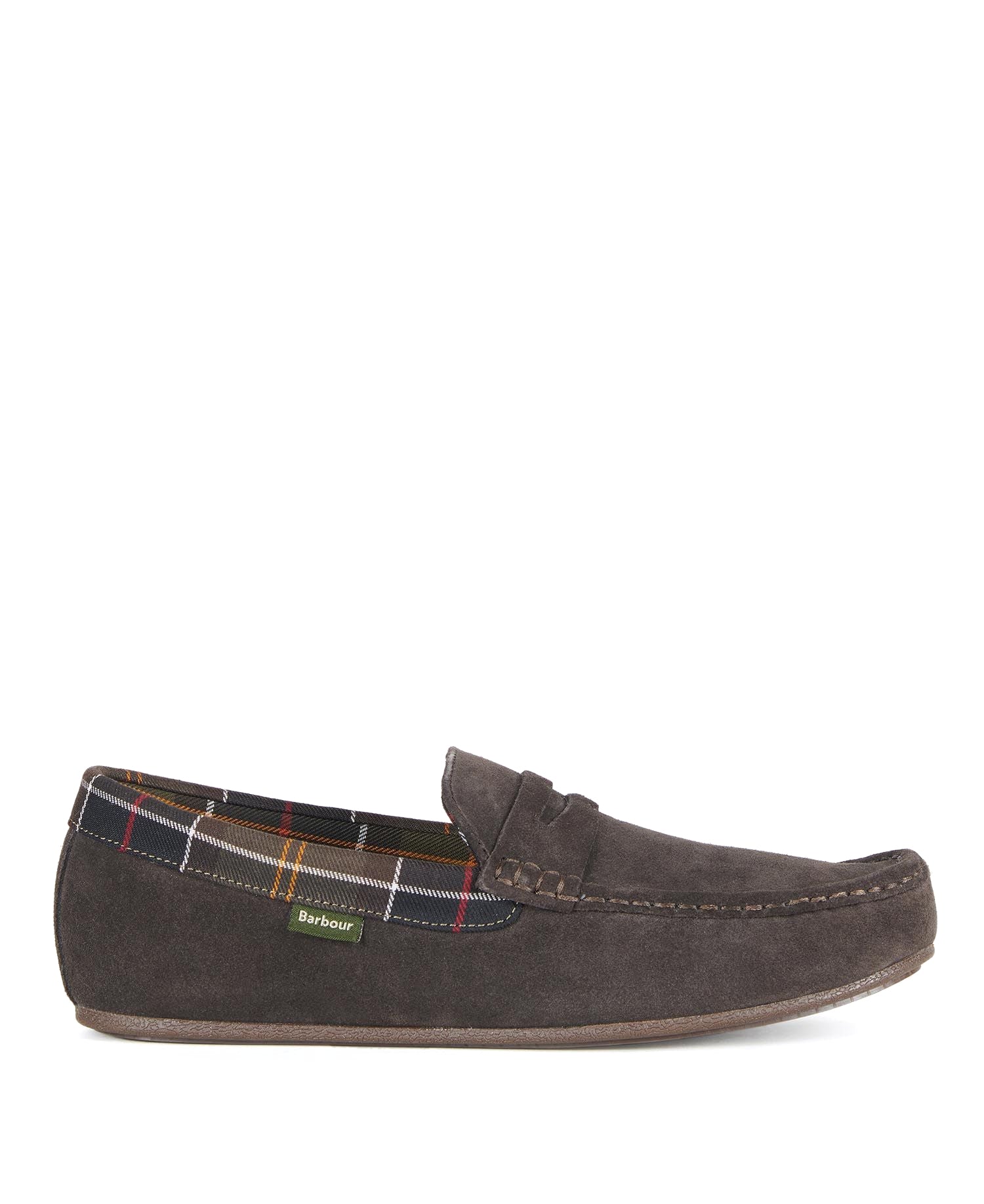 Barbour Mens 'Porterfield' Leather Loafer Slipper