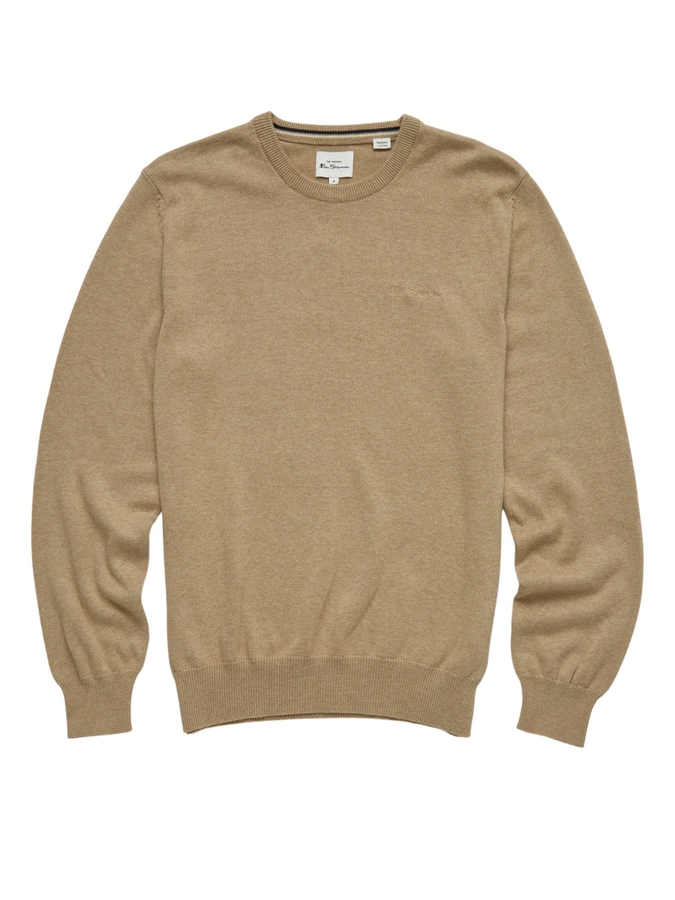 Ben Sherman Mens Signature Knitted Crew Neck Jumper