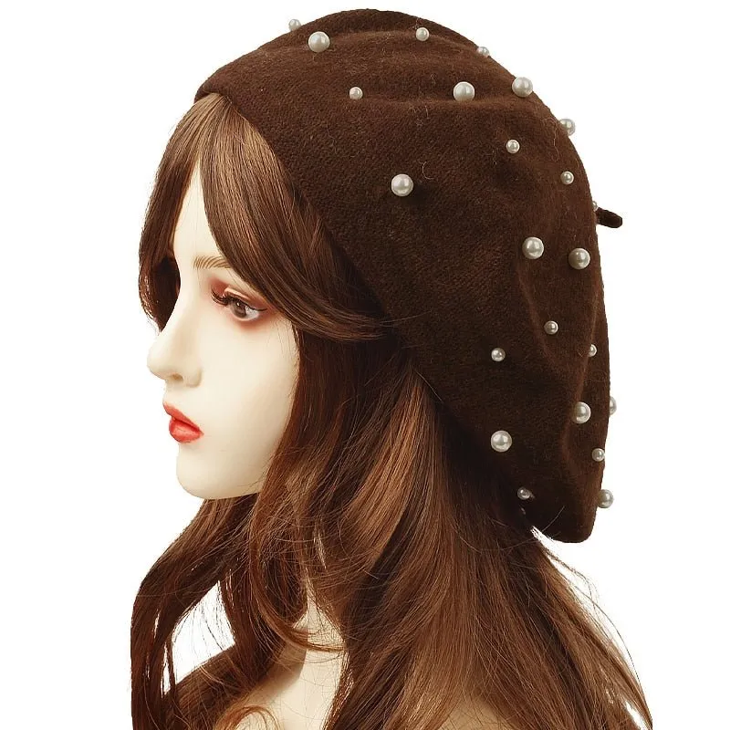 Beret Queen Texas (Light Grey)