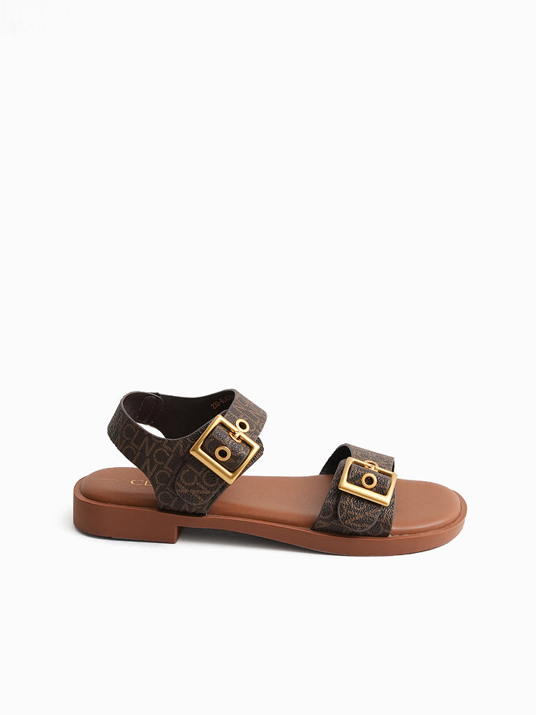 Blackberry Flat Sandals