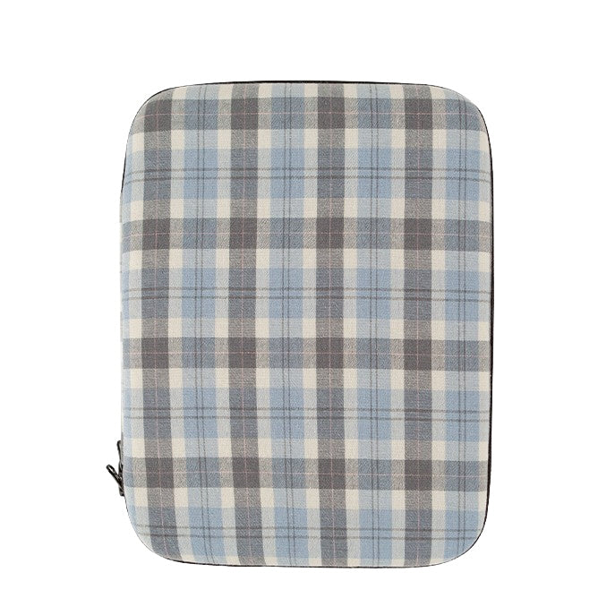 Casual Checkered Plaids Pattern iPad Laptop Sleeves Cases Pouches Protective Covers Purses Handbags Square Cushion Designer Scho