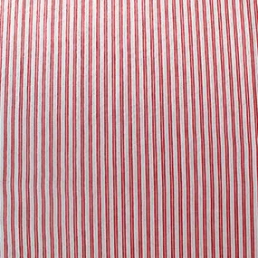 Cotton Dressmaking Seersucker Multi Stripe - Red