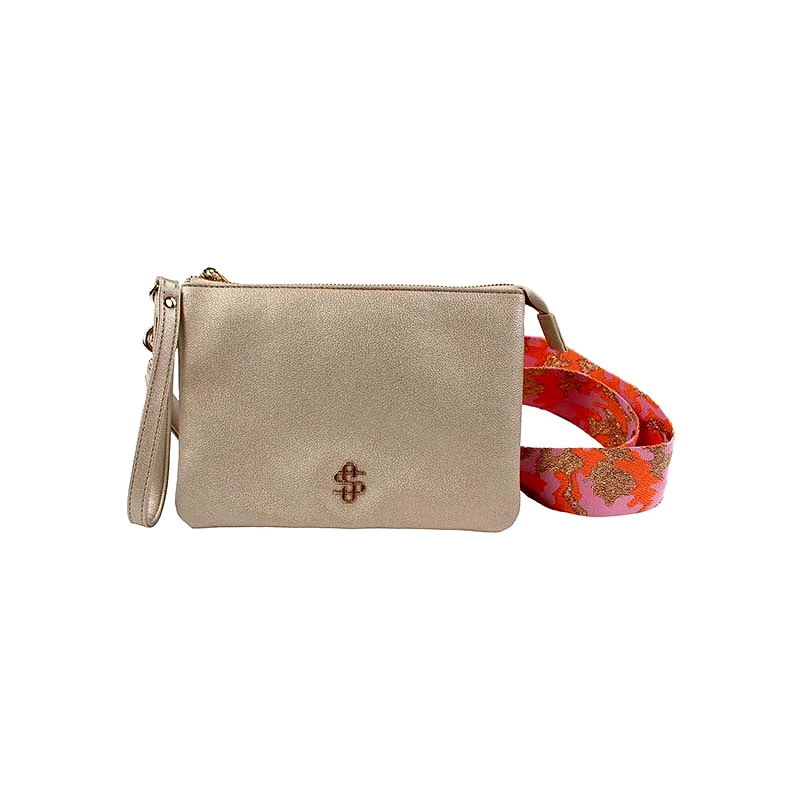 Crossbody Wallet in Tan