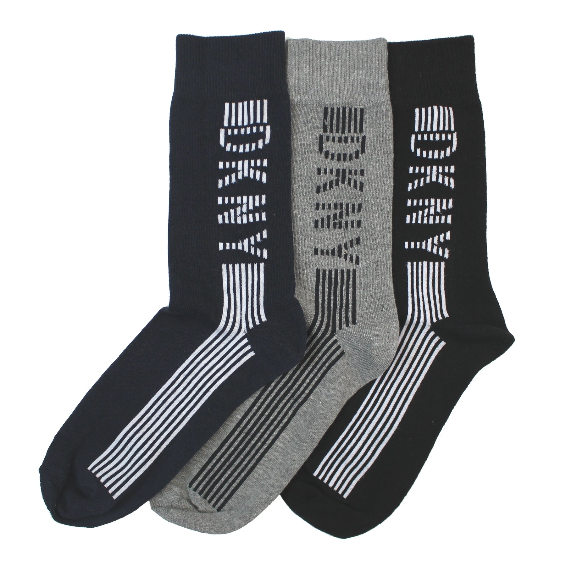 DKNY Mens 'Gem' Sock (3 - Pack)