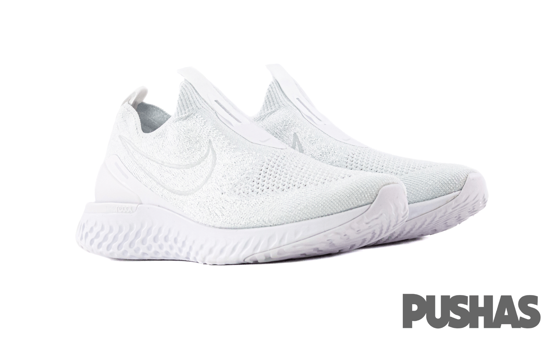 Epic Phantom React Flyknit 'White Pure Platinum' W (2019)