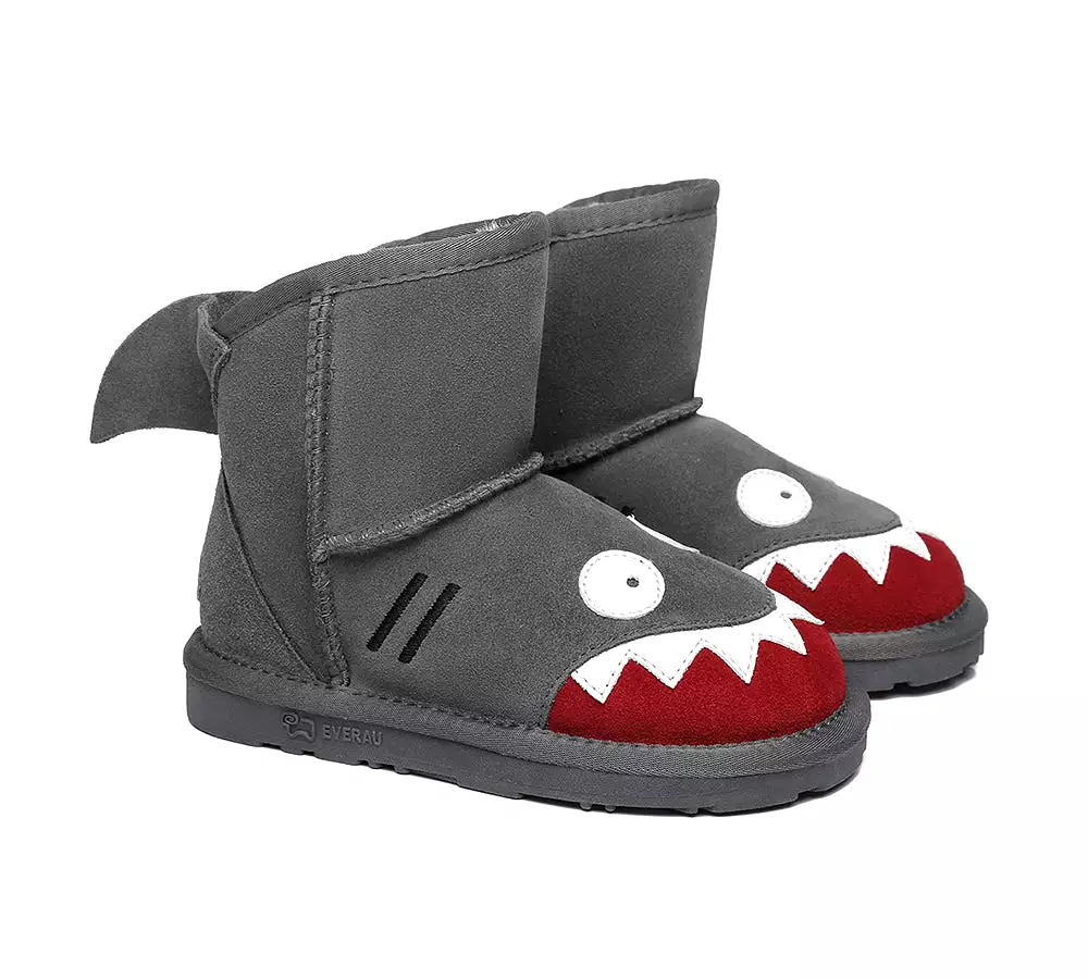 Everugg Kids Shark Ugg Boots