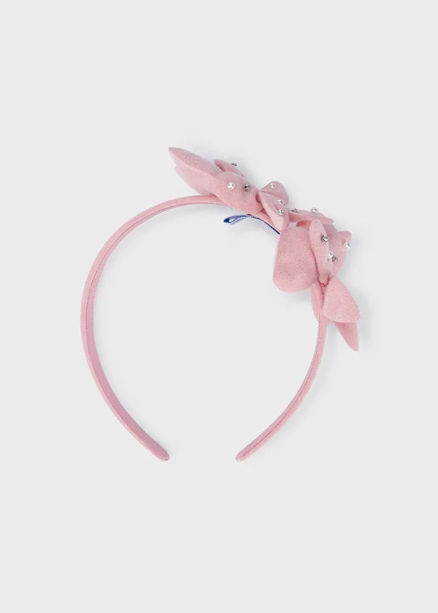 Flowers headband for girl - Rose