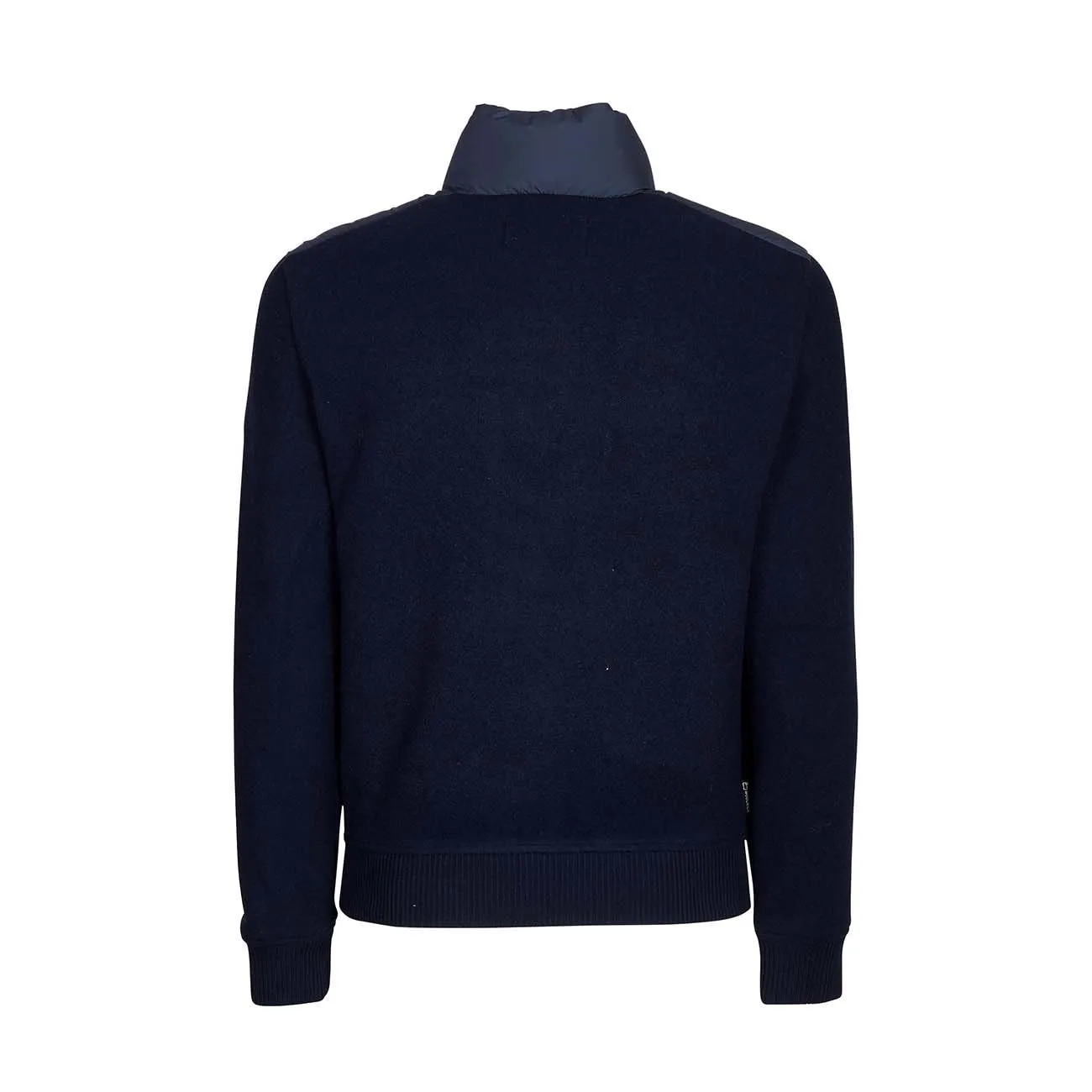 GIUBBOTTO BONDED WOOL Uomo Melton Blue