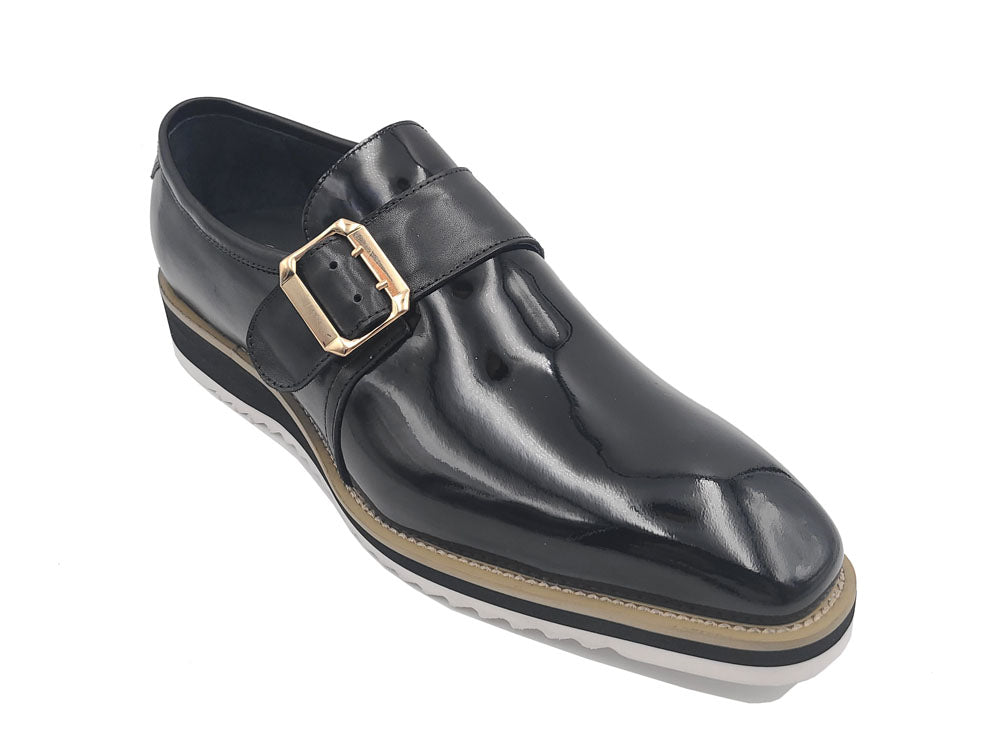 Gorgeous Patent Leather Slip on Monkstrap