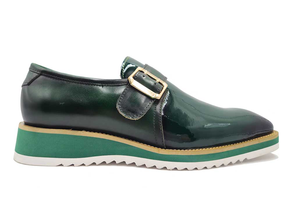 Gorgeous Patent Leather Slip on Monkstrap