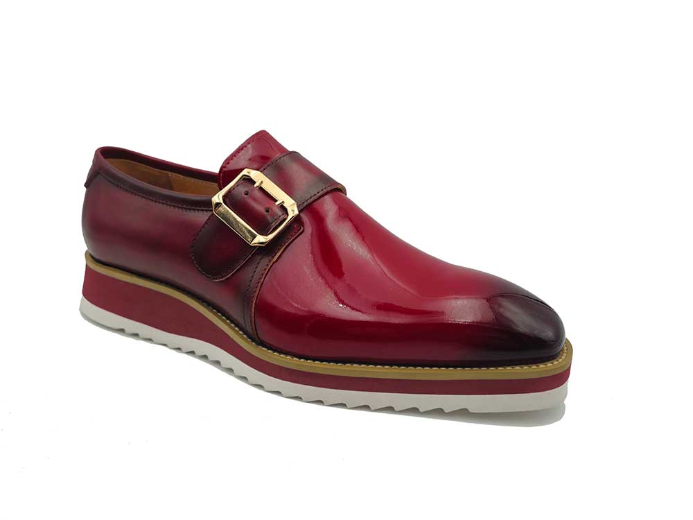 Gorgeous Patent Leather Slip on Monkstrap