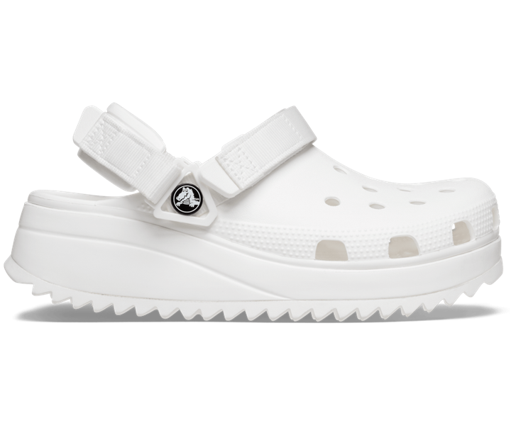 Hiker Adult Classic Clog - White