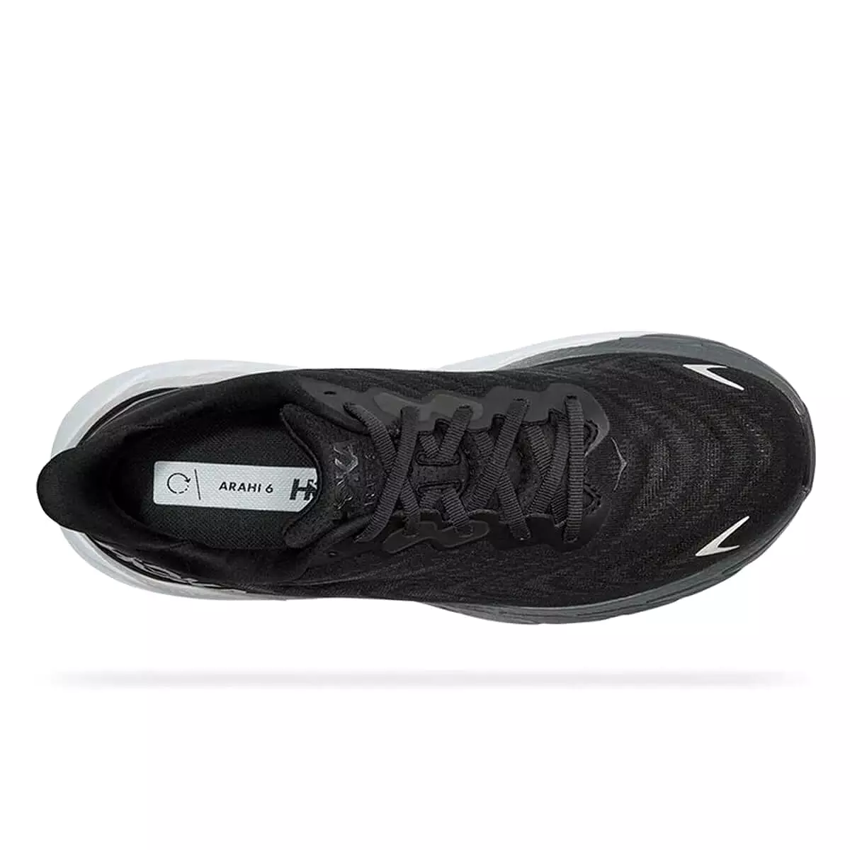 Hoka Arahi 6 Wide Mens | Black / White