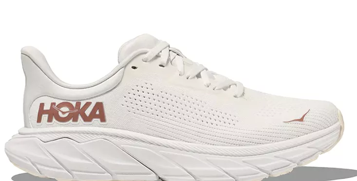 Hoka Arahi 7 - Blanc De Blanc/Rose Gold