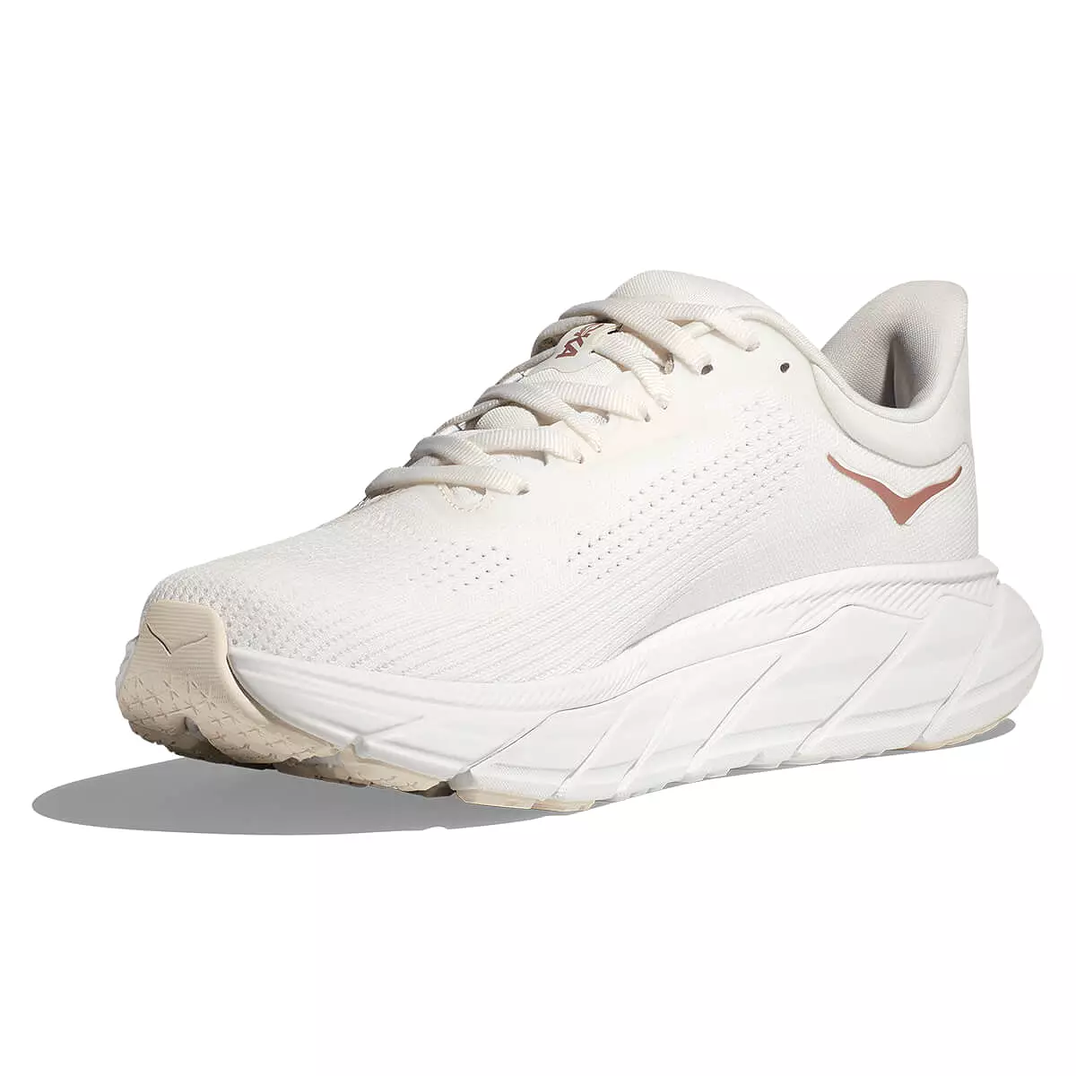 Hoka Arahi 7 Womens | Blanc De Blanc / Rose Gold