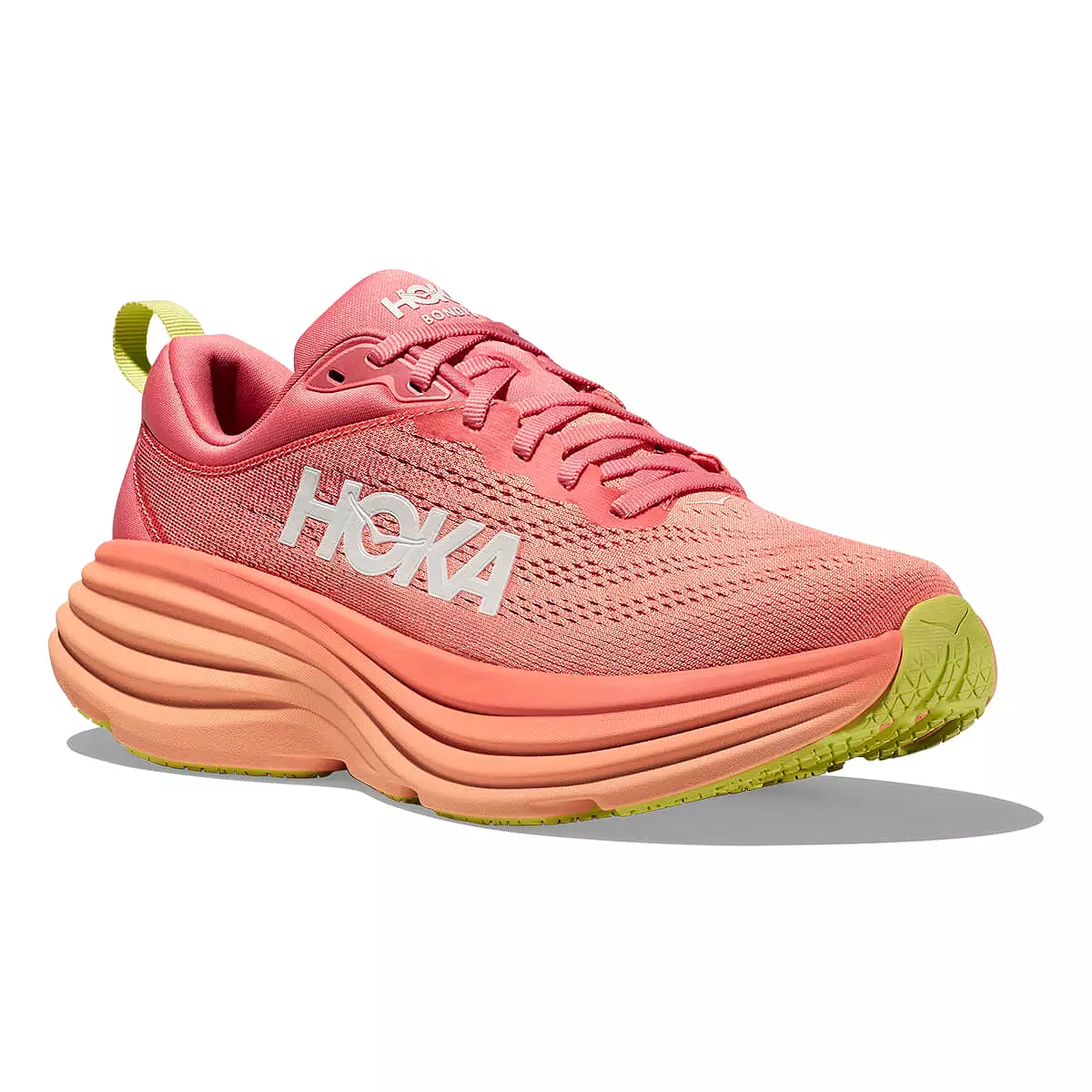 Hoka Bondi 8 Womens | Coral / Papaya