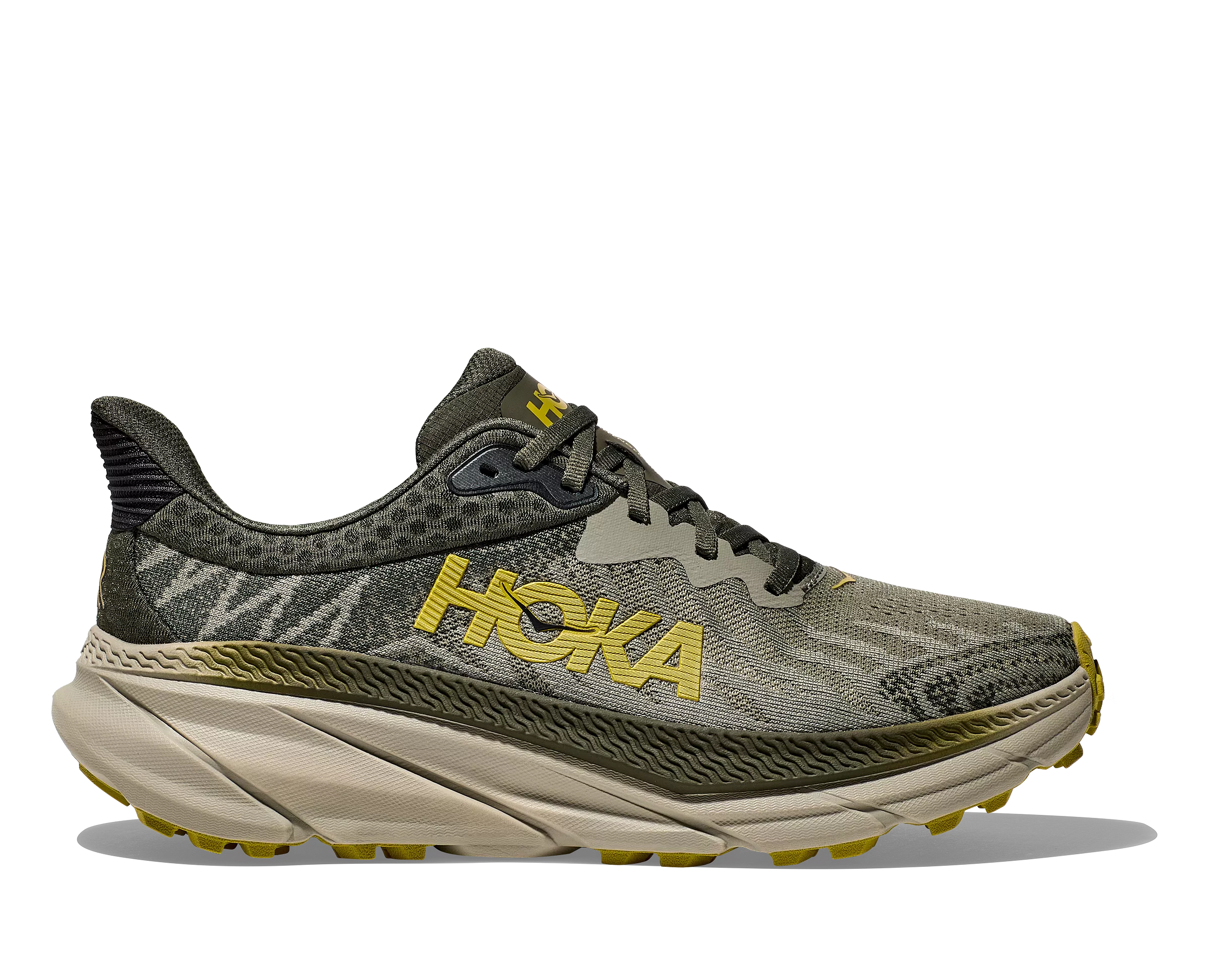 Hoka Challenger 7 Mens | Olive Haze / Forest Cover