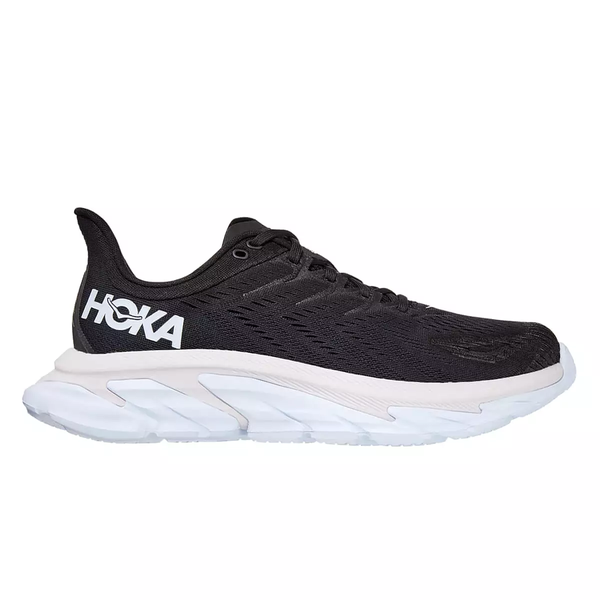 Hoka Clifton 8 Mens | Black / White