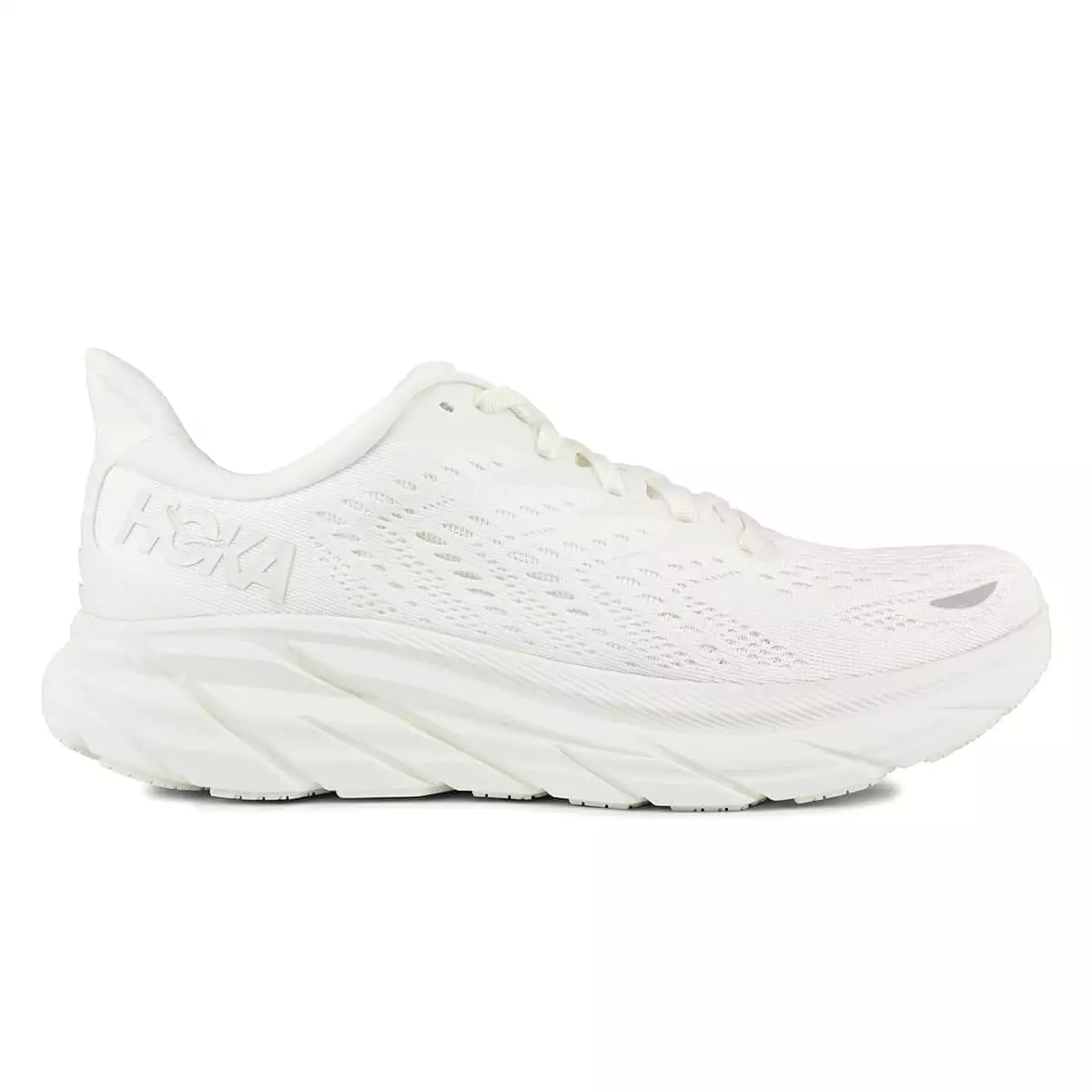 Hoka Clifton 8 Mens | White / White