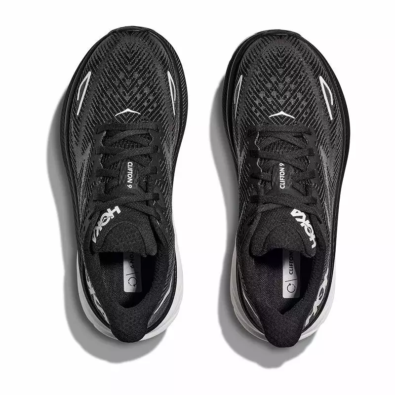 HOKA CLIFTON 9 BLACK / WHITE 1127895