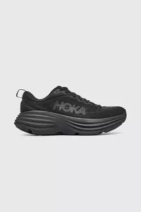 Hoka Men's Bondi 8 in Black/Black