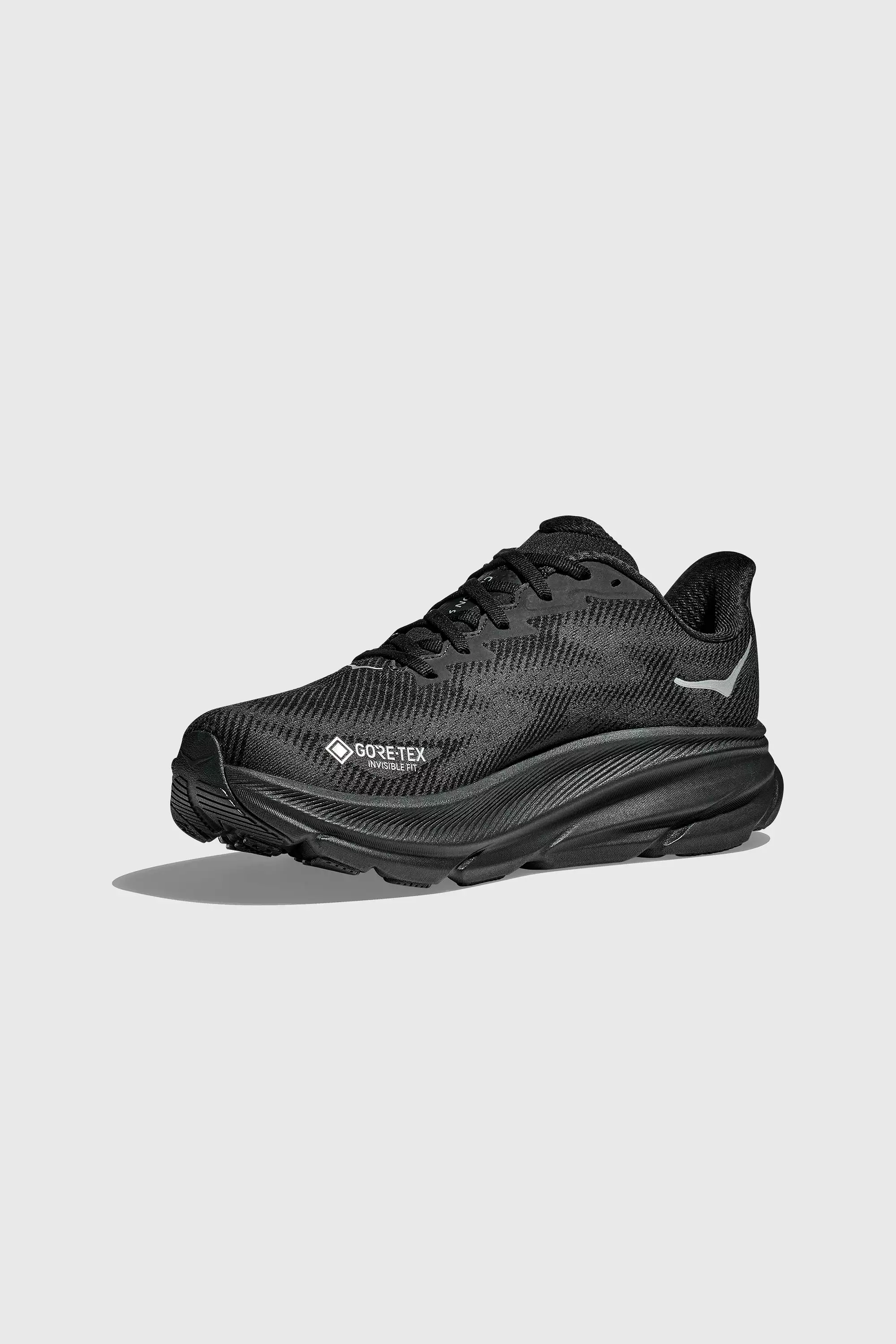 HOKA Men's Clifton 9 GTX in Black/Black