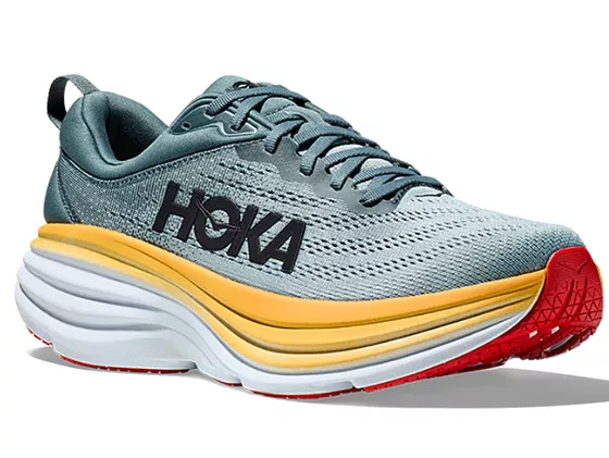 Hoka One One Bondi 8 Men's - Goblin Blue/Mountain Spring