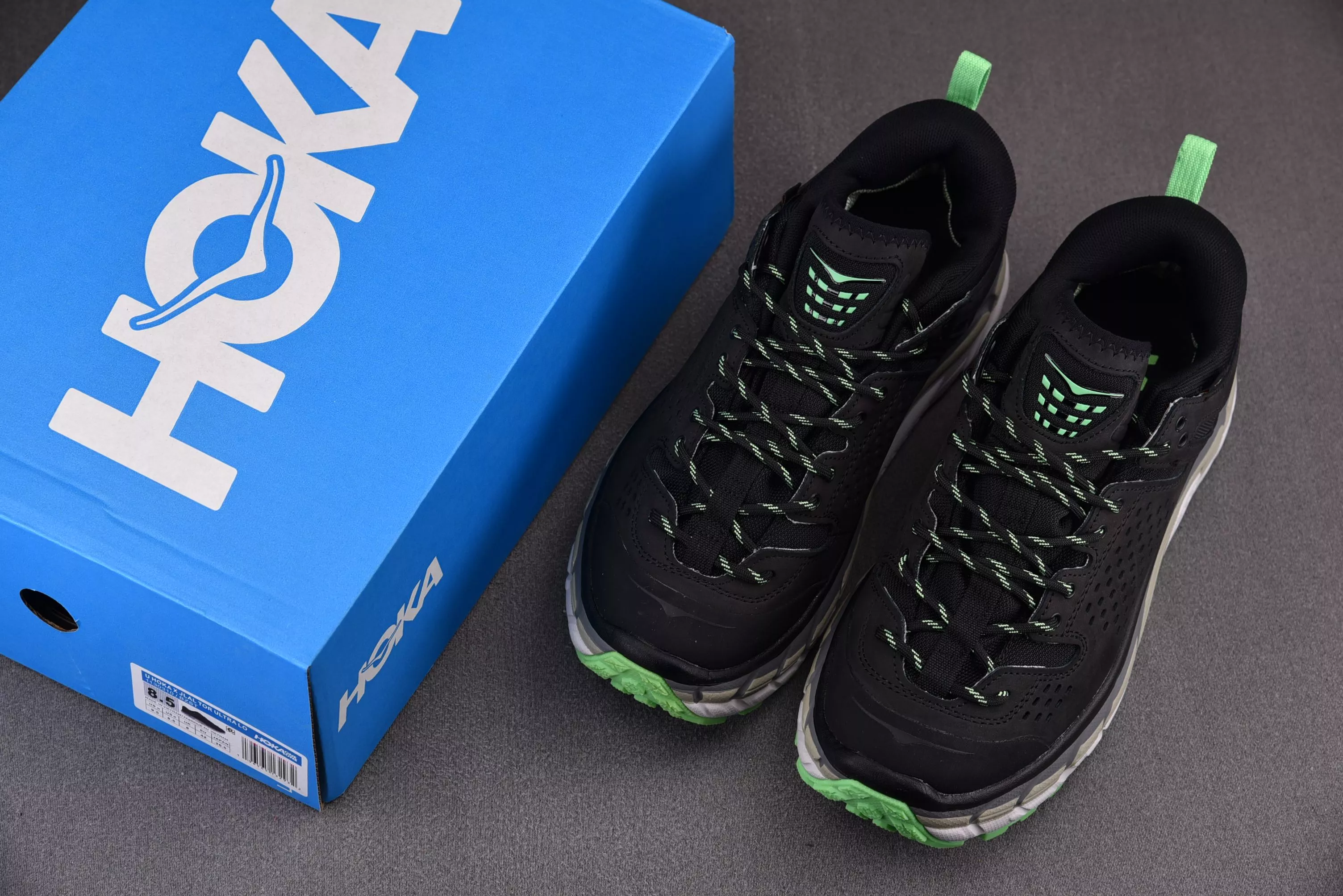 Hoka One One Tor Ultra Low Black Grey