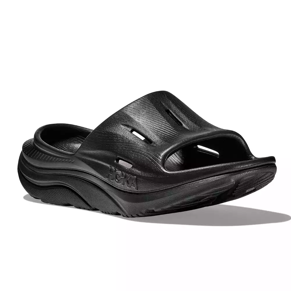 Hoka Ora Recovery Slide 3 - Black