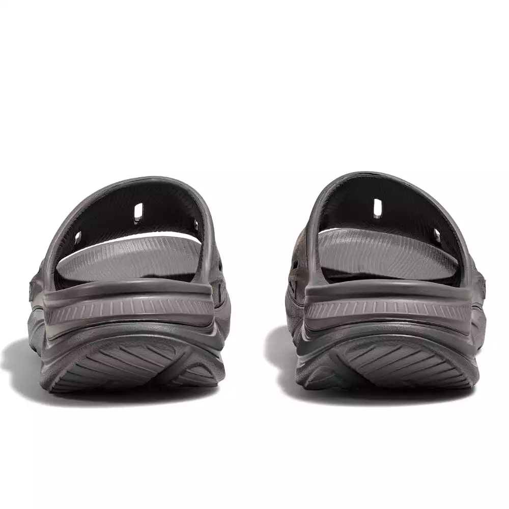 Hoka Ora Recovery Slide 3 - Grey & Grey