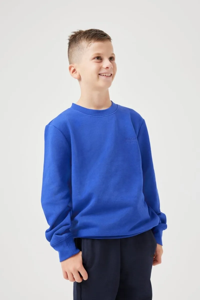 INSPORT JUNIOR ALASKA ROYAL BLUE CREW SWEATSHIRT