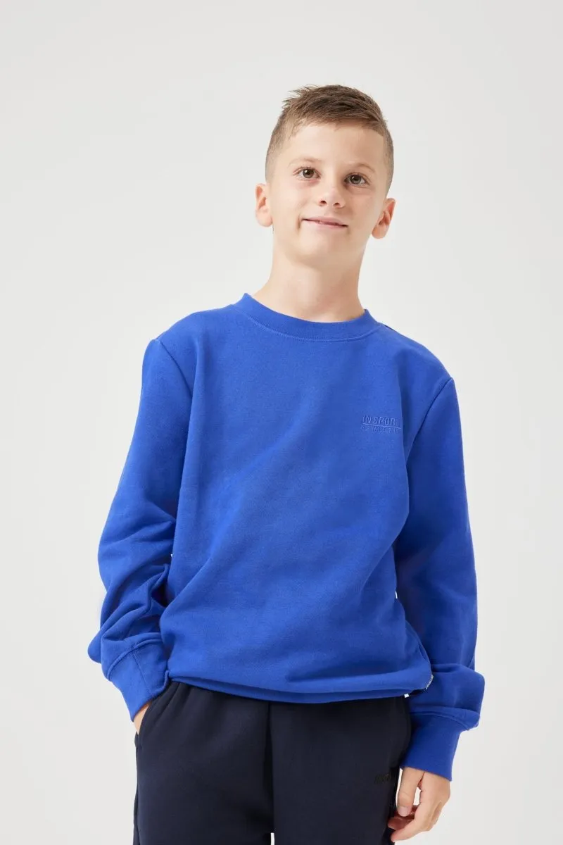 INSPORT JUNIOR ALASKA ROYAL BLUE CREW SWEATSHIRT