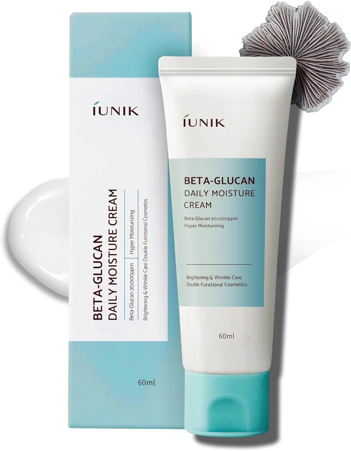 Iunik Beta Glucan Daily Moisture Cream - 60ML