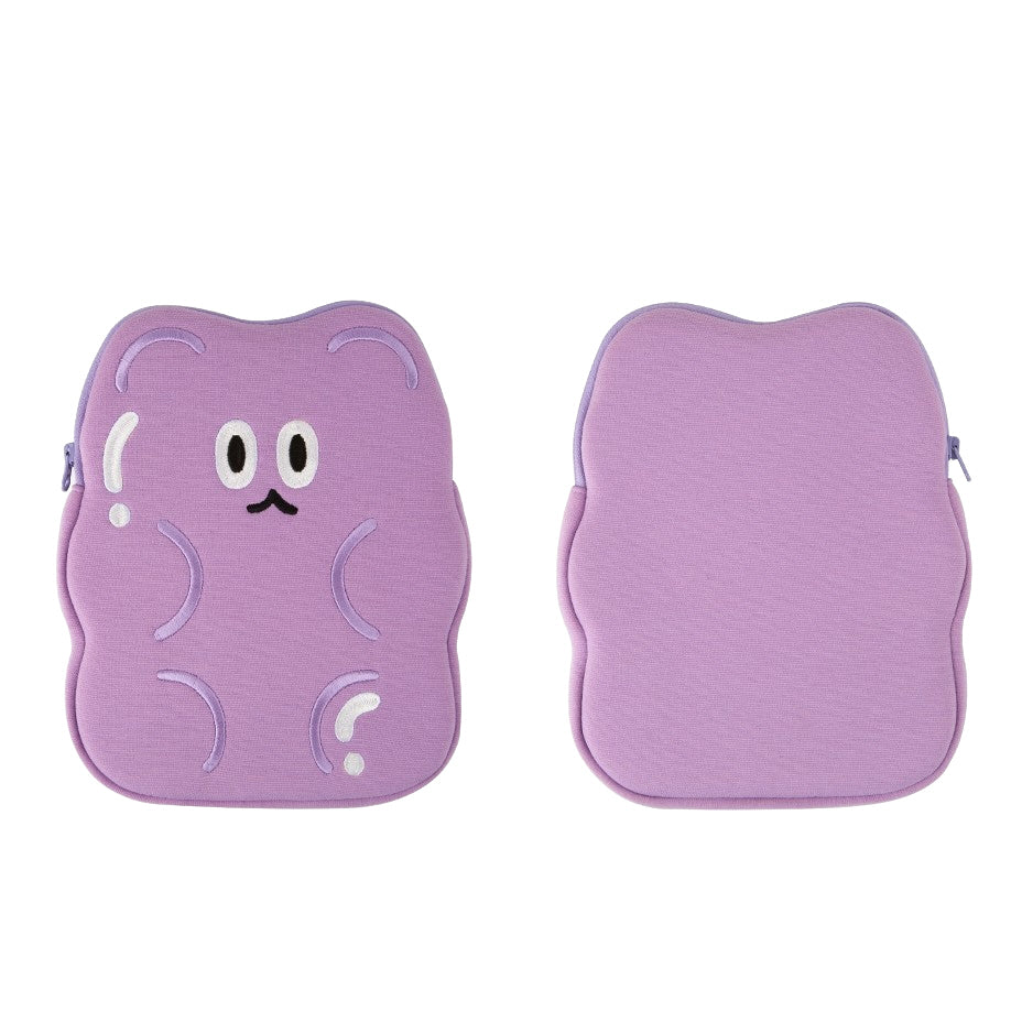 Jelly Bear Shaped iPad Mini 8.3 inches Laptop Sleeves Cases Protective Covers Purses Handbags Cushion Pouches Designer Artist Pr