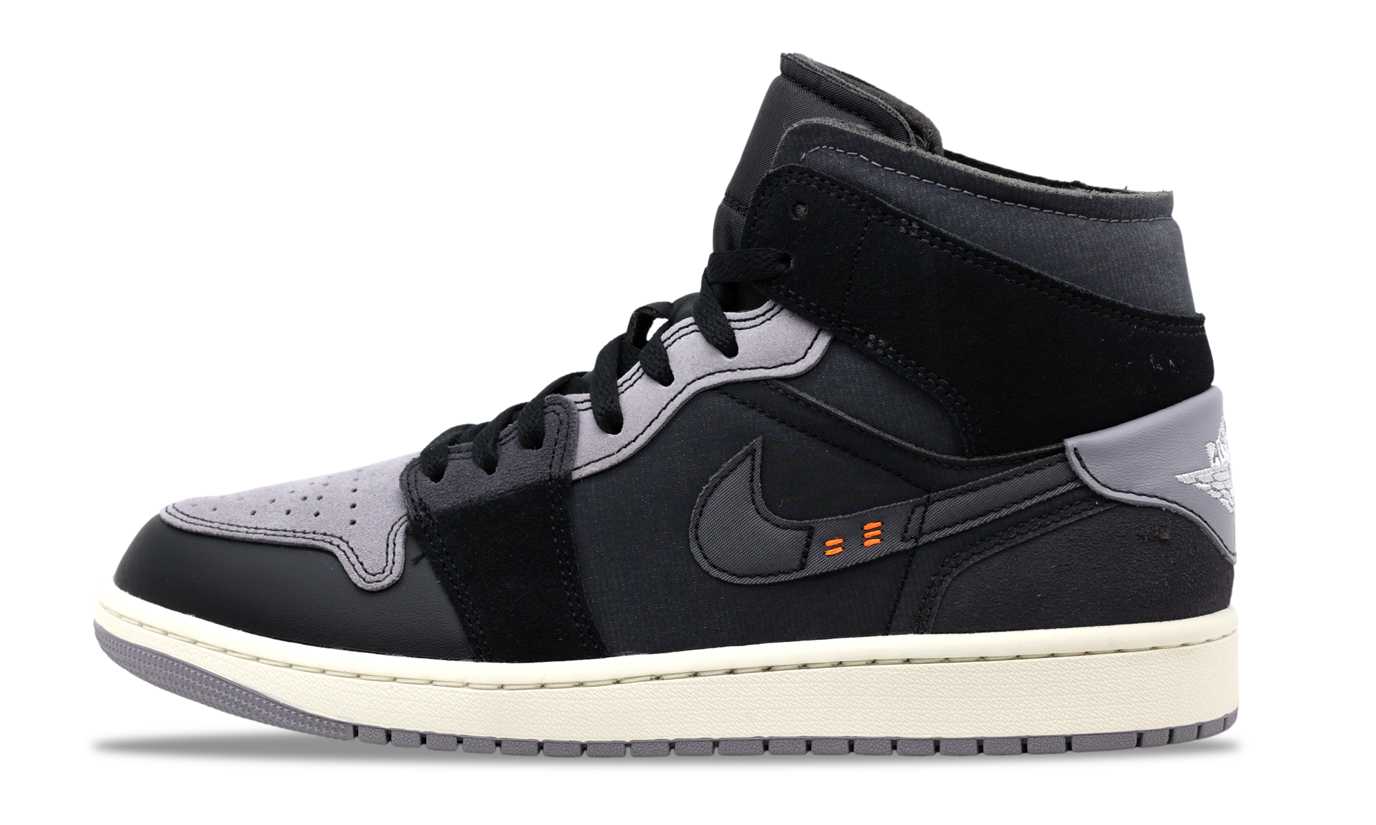 Jordan 1 Mid Craft Inside Out Black