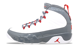 Jordan 9 Retro Fire Red