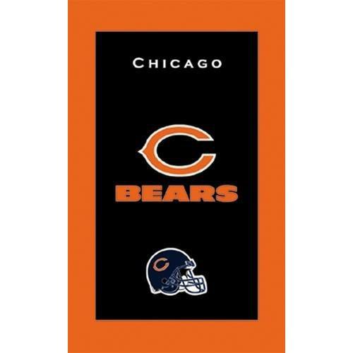 KR Strikeforce NFL on Fire Chicago Bears Bowling Towel