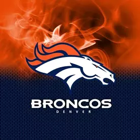 KR Strikeforce NFL on Fire Denver Broncos Bowling Towel