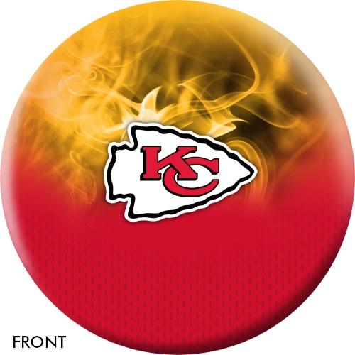 KR Strikeforce NFL on Fire Kansas City Chiefs Bowling Ball