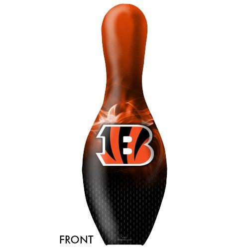 KR Strikeforce NFL on Fire Pin Cincinnati Bengals Bowling Pin