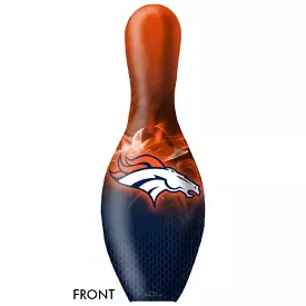 KR Strikeforce NFL on Fire Pin Denver Broncos Bowling Pin