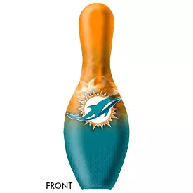 KR Strikeforce NFL on Fire Pin Miami Dolphins Bowling Pin