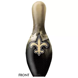 KR Strikeforce NFL on Fire Pin New Orleans Saints Bowling Pin