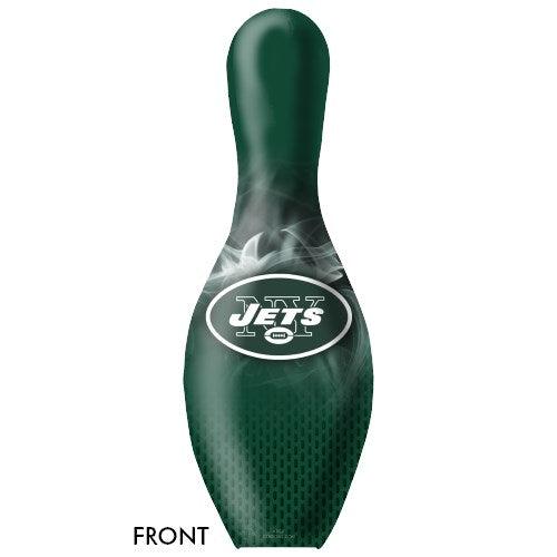 KR Strikeforce NFL on Fire Pin New York Jets Bowling Pin