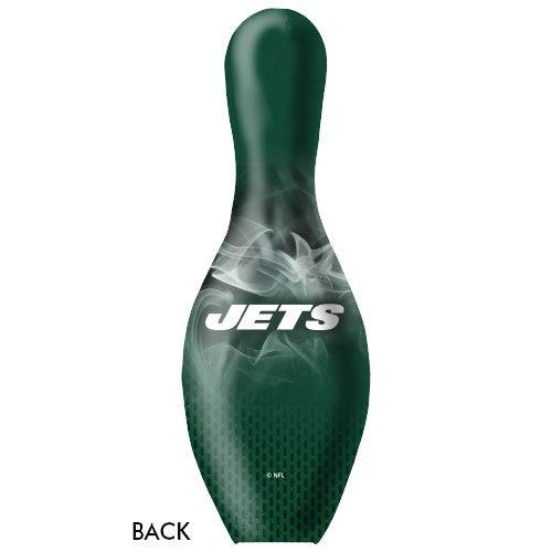 KR Strikeforce NFL on Fire Pin New York Jets Bowling Pin