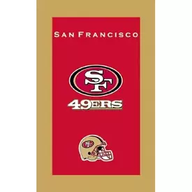 KR Strikeforce NFL on Fire Towel San Francisco 49ers