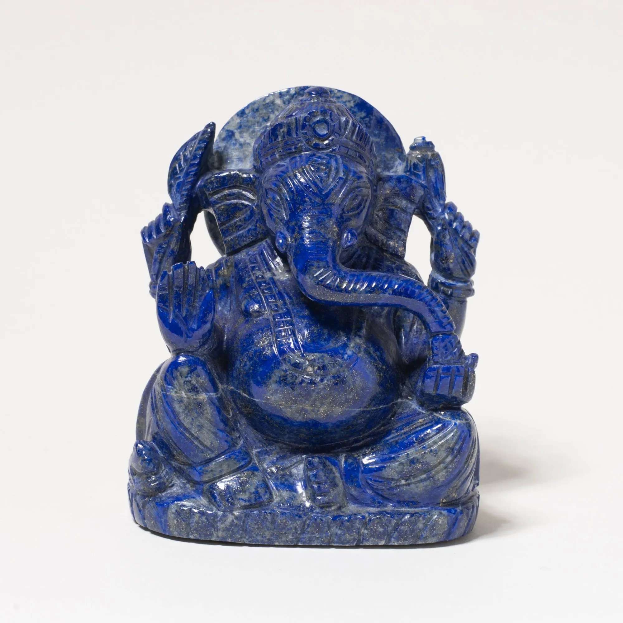 Lapis Lazuli Ganesha Statue